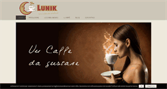 Desktop Screenshot of caffelunik.com